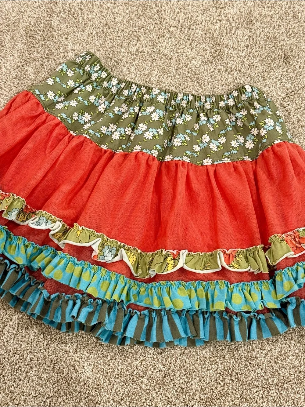 Matilda Jane Secret Fields Twirling Tulle Skirt